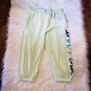 Pink Victoria's Secret Capris